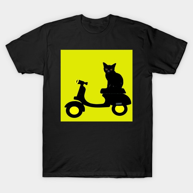 MOTORCYCLE RIDE III T-Shirt by CATUNIVERSE